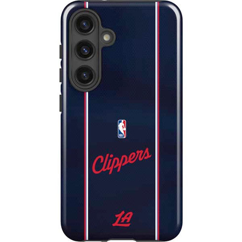 NBA LA Clippers Jersey Galaxy S24 Impact Case